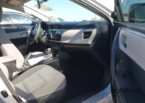 2015 Toyota Corolla Le Plus from USA, damaged, VIN 2T1BURHE1FC380627